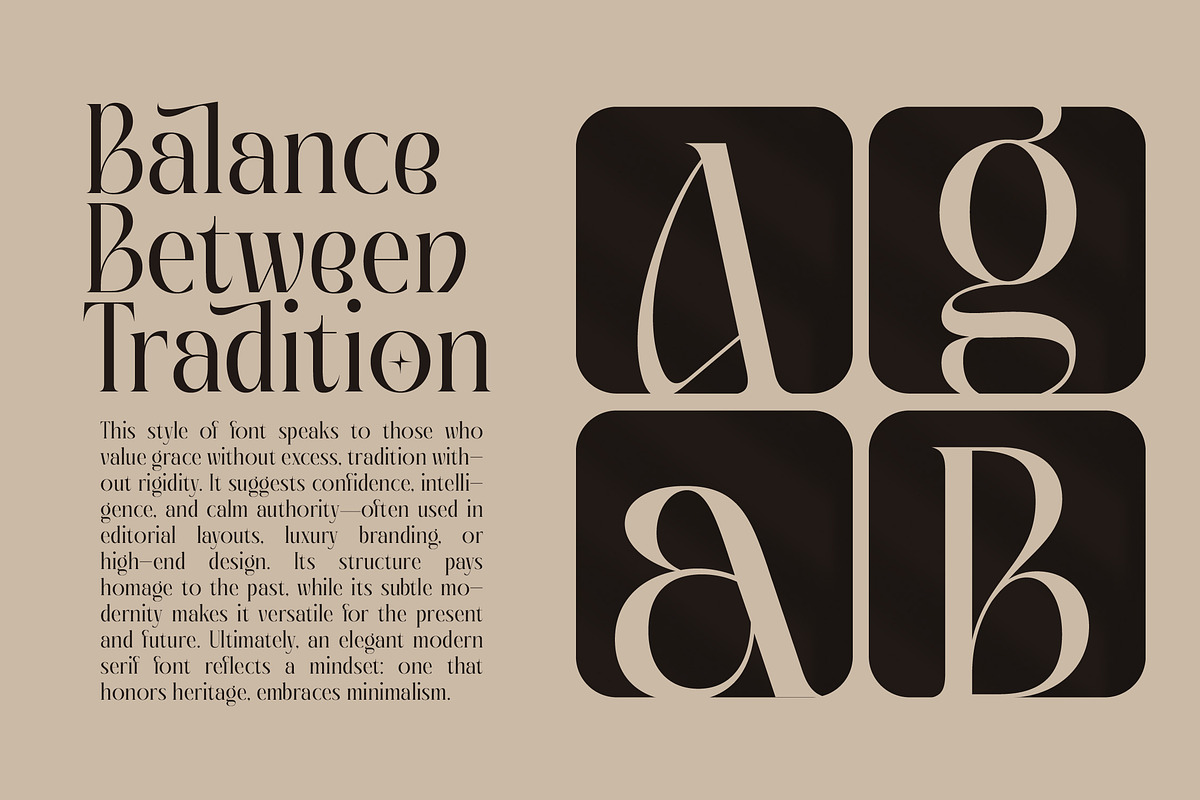 Giftagi Elegant Modern Serif, a Serif Font by timelesstype.co (Photo 6 of 20)