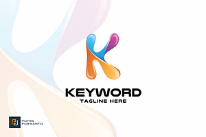 Keyword / Letter K - Logo Template