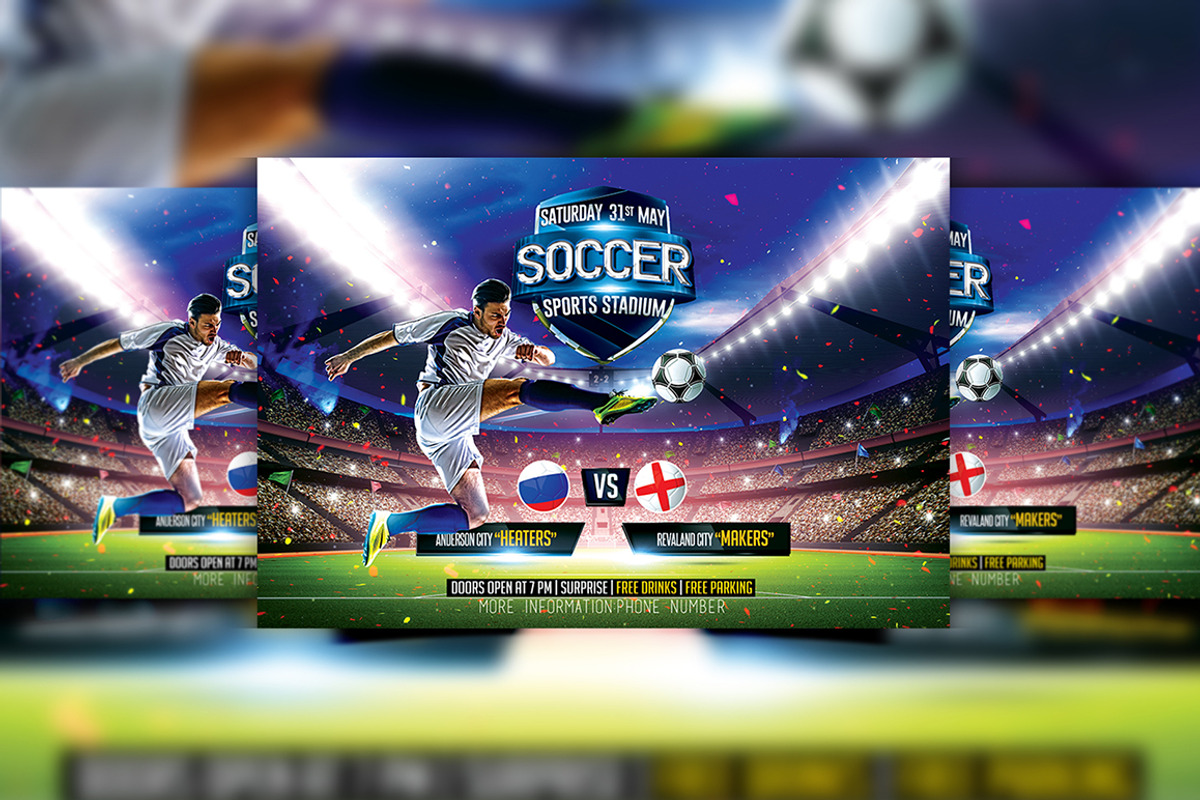 Sports Flyer Bundle, a Flyer Template by Basez Flyers (Photo 4 of 11)