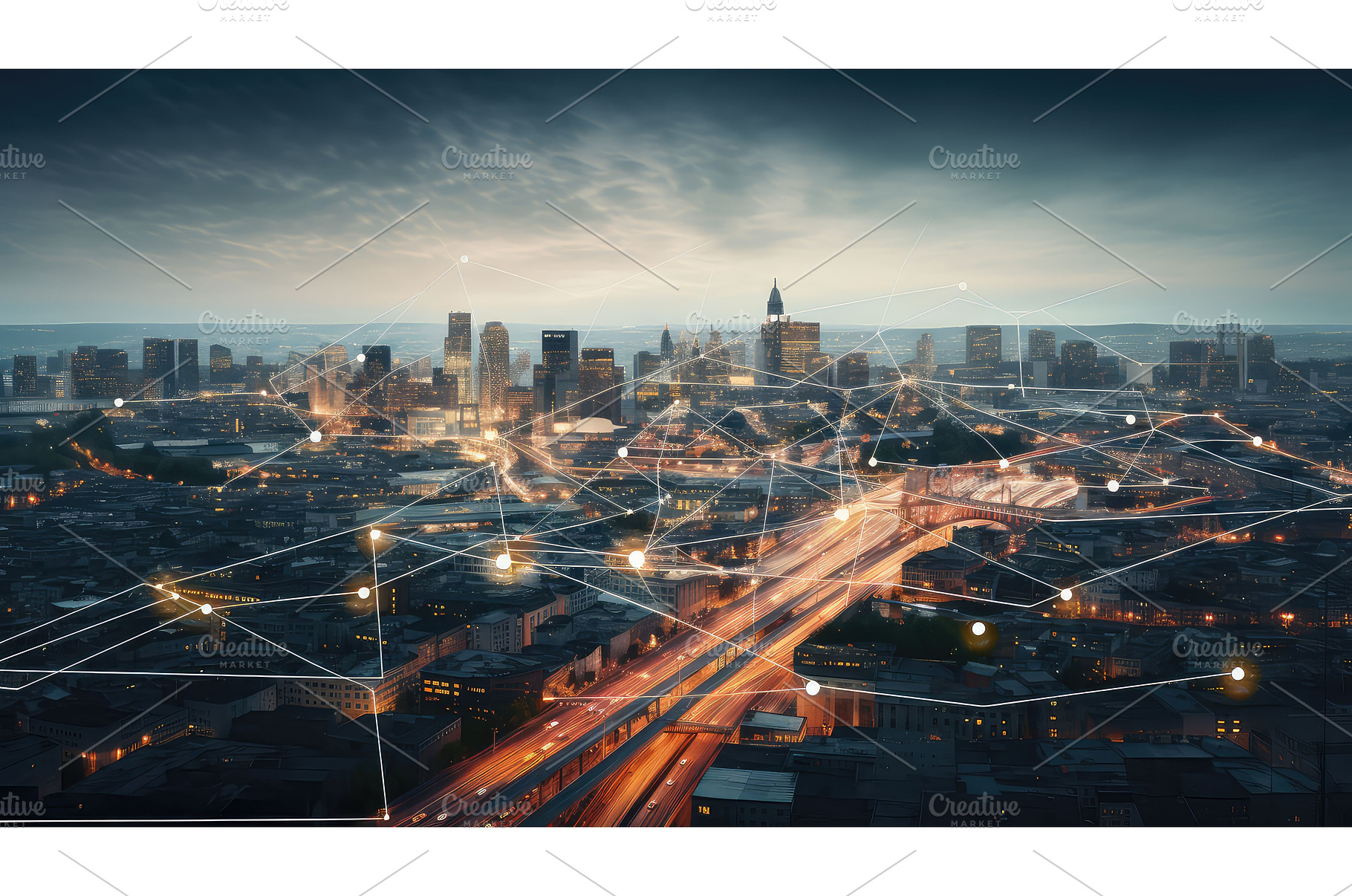 skyline view urban background ai, an Architecture Photo by pikepicture