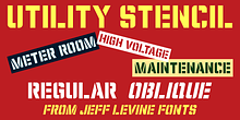 Utility Stencil JNL