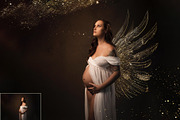Glitter Wings Overlays, a Layer Style Add-On by HappyNews (Thumbnail 5 of 6)
