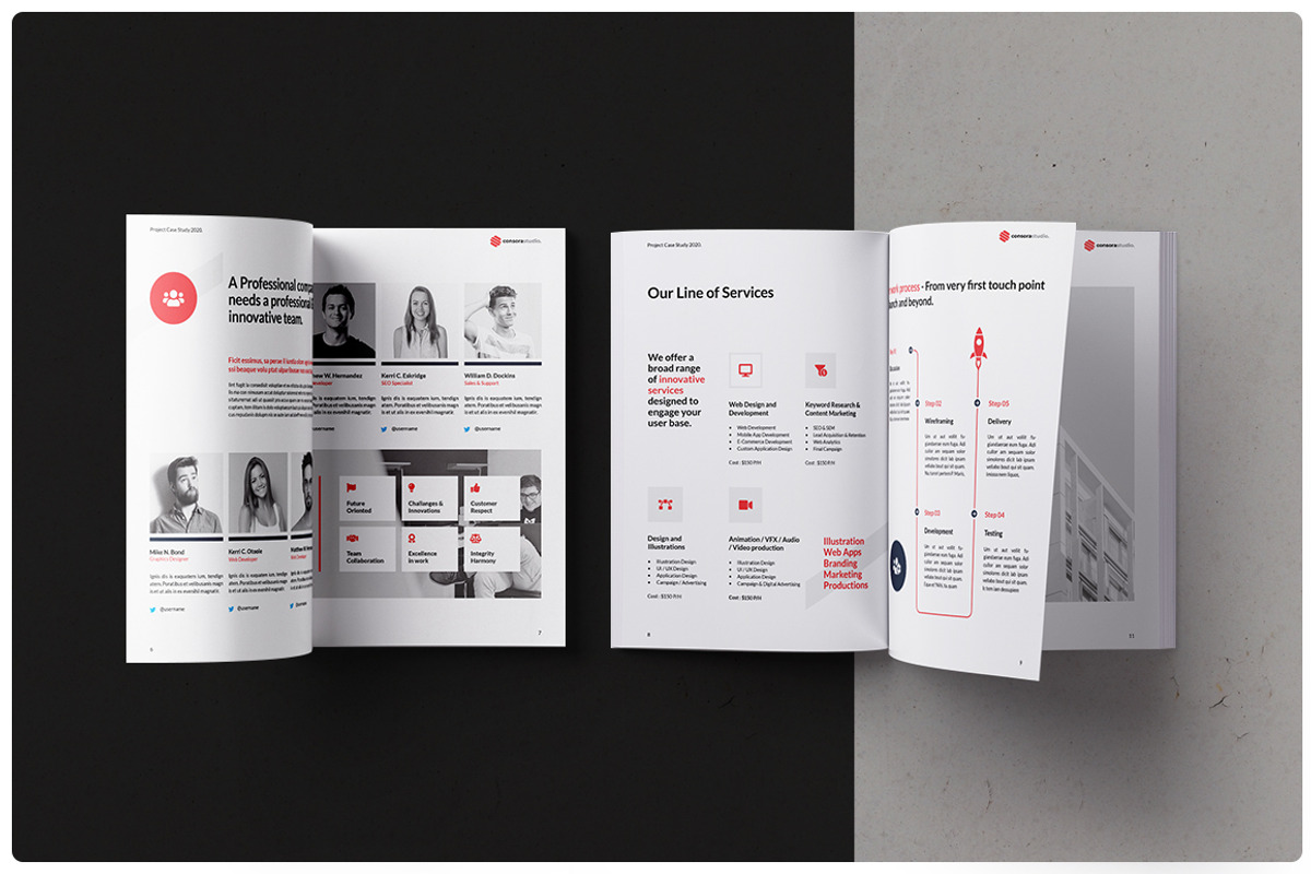Case Study Brochure, a Brochure Template by StudioGraficso (Photo 3 of 10)
