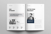 Conference Agenda Template, a Brochure Template by E-Type (Thumbnail 2 of 7)