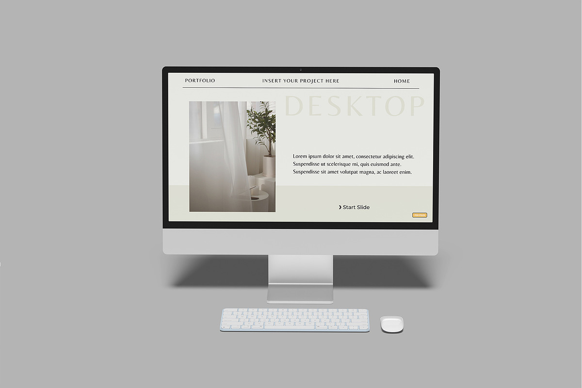 Desktop Screen Mockup, a Device Mockup by lamorastudio (Photo 11 of 11)