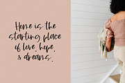 Rusticity Script, a Handwritten Font by Beck McCormick (Thumbnail 2 of 10)