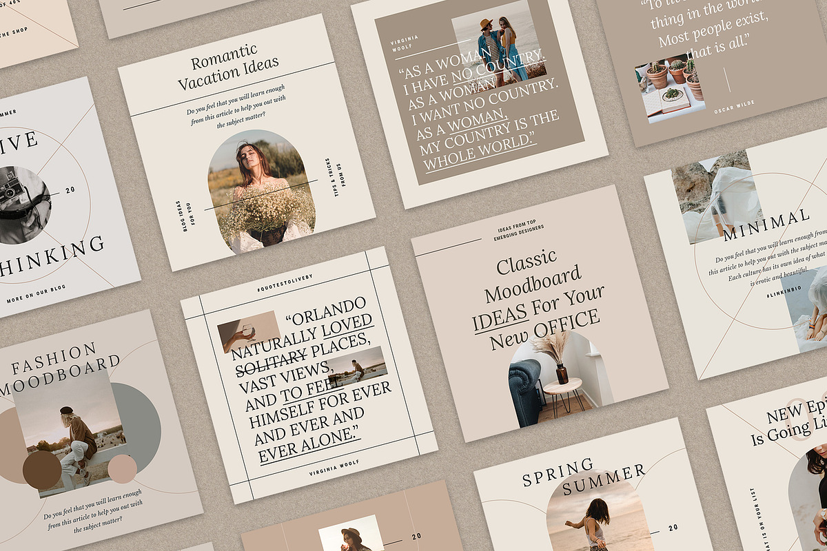 CANVA PS - Instagram Creator Bundle, a Social Media Template by ...