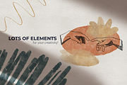 Bundle. SHINE II + ANTIQUE AESTHETIC, a Background Graphic by mamormo (Thumbnail 3 of 8)
