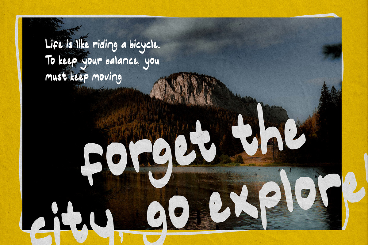 Senorita Bold Display Typeface, a Sans Serif Font by ZAL STUDIO (Photo 4 of 7)
