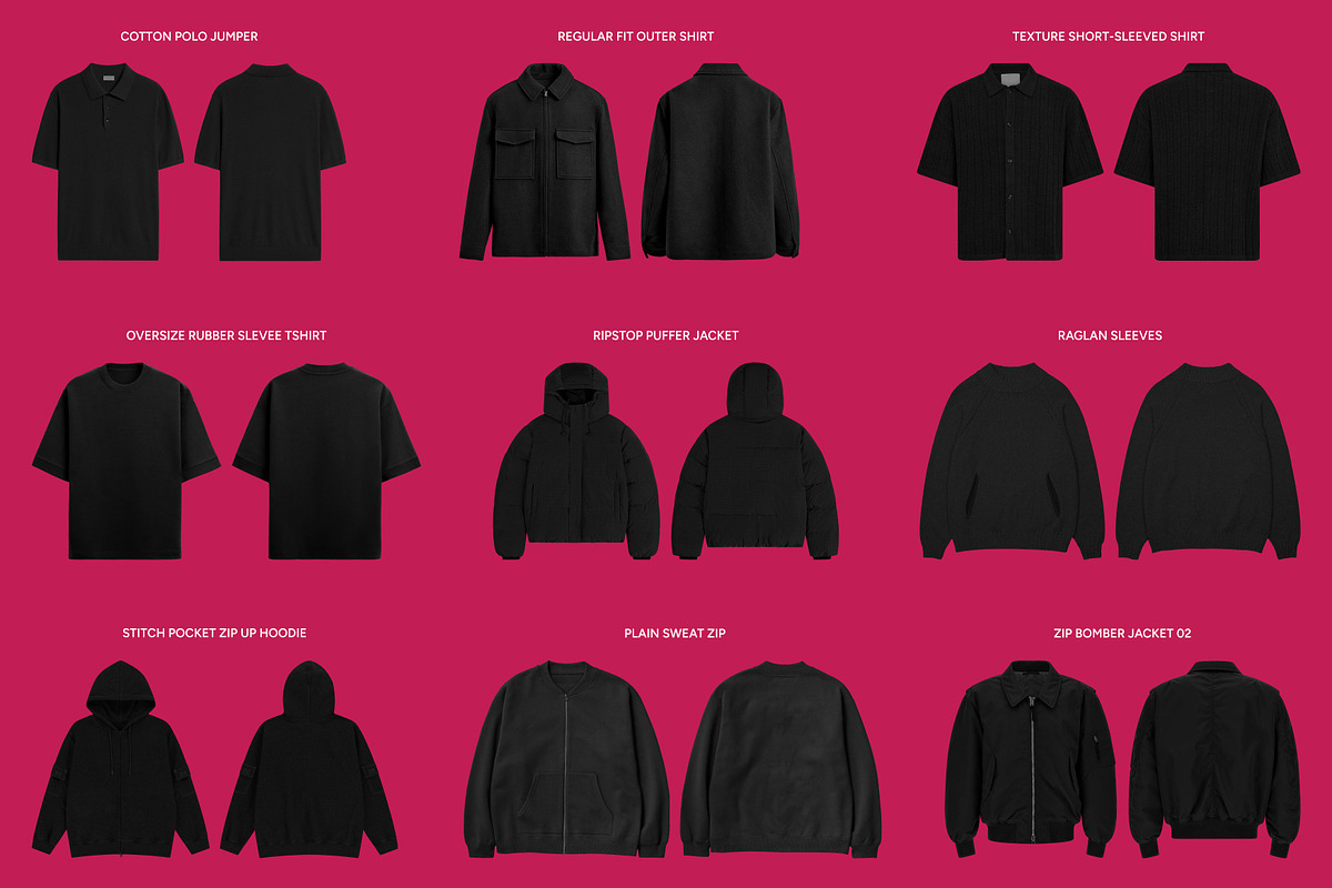 Streetwear Apparel Templates, a Bottom Mockup by AtelierDuVow (Photo 5 of 10)