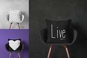 Throw Pillow Mockup Set, a Household Mockup by creatsy2 (Thumbnail 2 of 13)