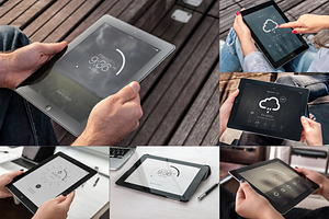 Tablet Mock-up, a Device Mockup by zippypixelstudio