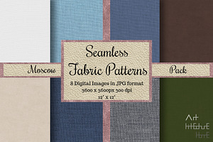 64 Seamless Fabric Textures - Set 2