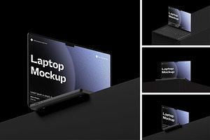 High Quality Laptop Mockup