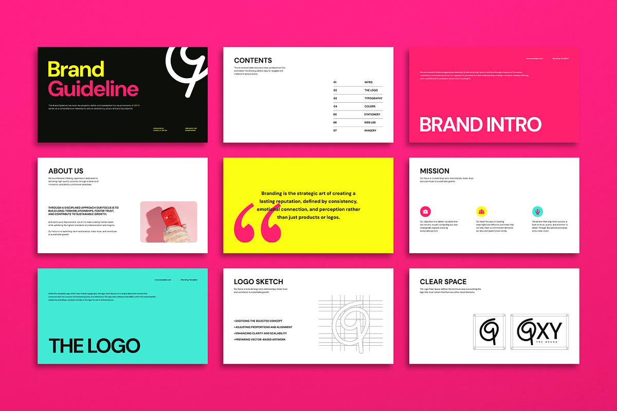 COLOR | Brand Guidelines Bundle, a Presentation Template by Artisan Vibes (Photo 7 of 11)