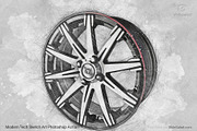 Tech Sketch Art Photoshop Action, an Action Add-On by SlideSalad (Thumbnail 30 of 49)