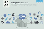 JI Gaming Weapons Glyph Icons V2, a Solid Icon by Jumbo Icons (Thumbnail 4 of 4)