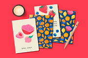 Fruits | Clipart + patterns, a Food Illustration by katieromanoff_art (Thumbnail 13 of 15)