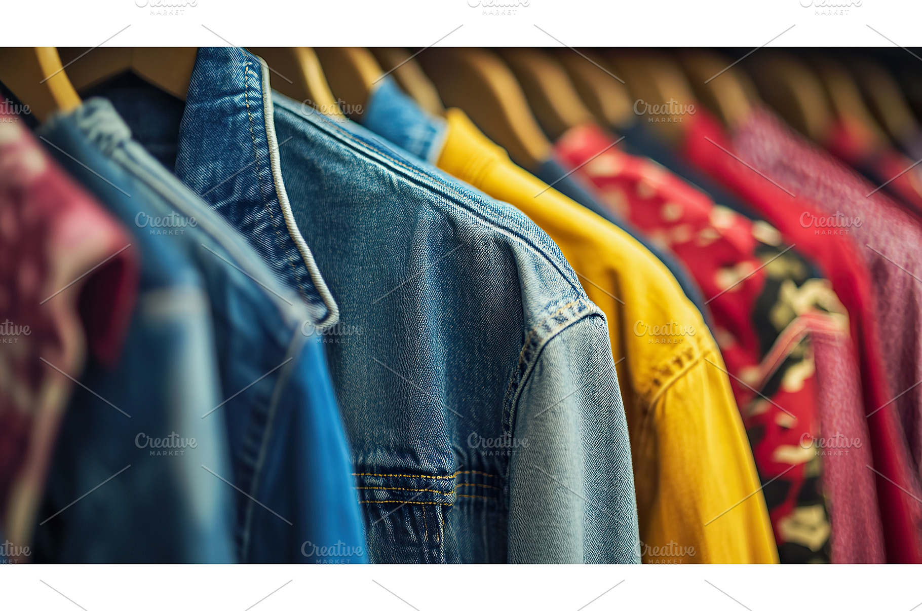 Colorful Assortment of Casual Shirts, a Beauty & Fashion Photo by Lermont51
