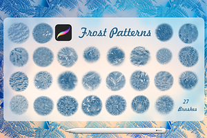 Frosty Brushes For PROCREATE