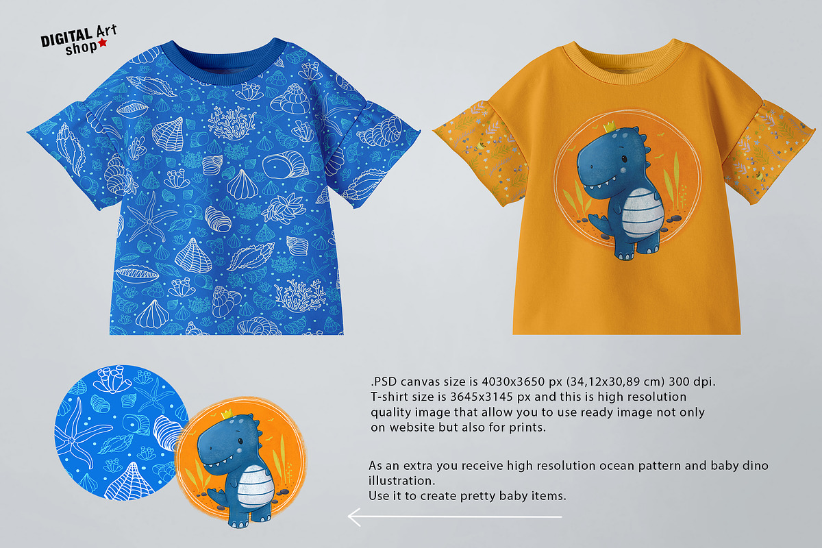 Baby T-shirt Mock Up, a Shirt Mockup by Mockup Up! (Photo 4 of 5)