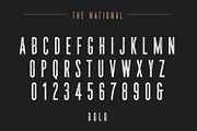 The National | Condensed Type Family, a Sans Serif Font by Hustle Supply Co. (Thumbnail 11 of 15)
