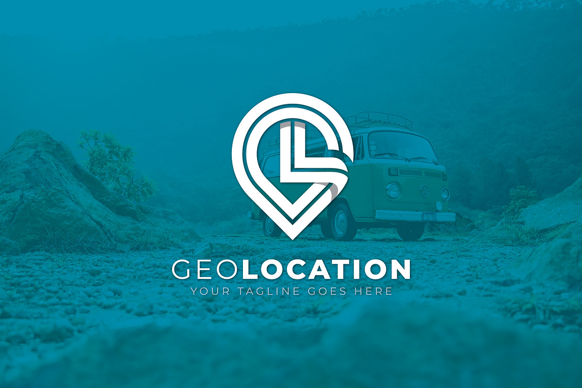 GeoLocation Logo Template, a Branding & Logo Template by Maximum Designstudio (Photo 1 of 4)