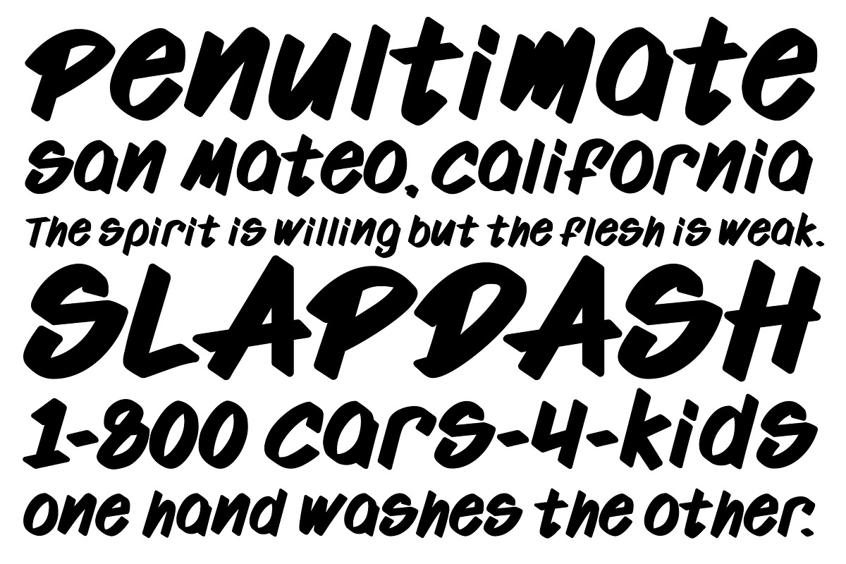 Vandal, a Handwritten Font by Loudoun Design Co. (Photo 4 of 6)