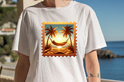 Summer Beach Postage Stamp Bundle, an Illustration by SVGArt (Thumbnail 4 of 8)