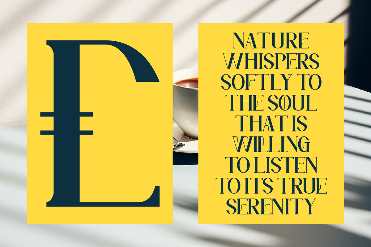 Auronix, a Serif Font by Rishsketch (Photo 7 of 15)
