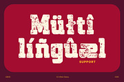 CS Allied Stamp, a Slab Serif Font by Craft Supply Co. (Thumbnail 7 of 8)
