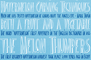 Beatnik Blue AOE Family, a Sans Serif Font by Astigmatic (Thumbnail 3 of 4)