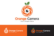 Orange Camera Photography Logo, a Branding & Logo Template by Design Box (Thumbnail 1 of 4)