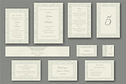Wedding Invitation set, an Invitation Template by NataLito (Thumbnail 1 of 5)