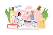 Beauty and spa characters bundle, a Person Illustration by IMG visuals characters (Thumbnail 19 of 21)