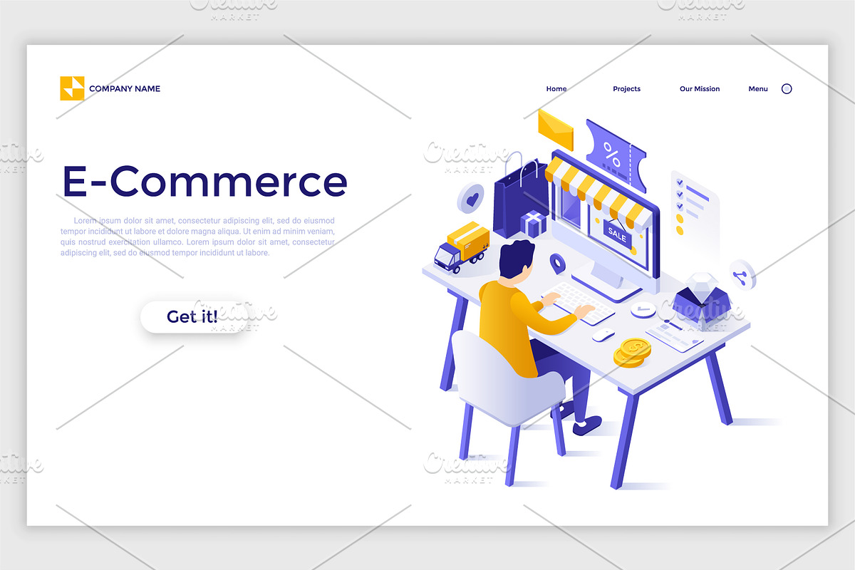 Isometric Solutions Mini. Part 2, a Templates & Theme by Andrew Kras Design (Photo 16 of 21)