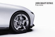 2027 Sport Convertible Mockup Set, an Advertising Mockup by Halal Graphic Studio (Thumbnail 4 of 12)
