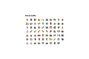 +1000 FILLED LINE ICONS, an Outline Icon by beguima (Thumbnail 5 of 17)