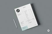 Minimalist Invoice, a Stationery Template by AyshaCanvas (Thumbnail 3 of 3)