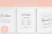 Airbnb Sign & Poster Template Bundle, a Brochure Template by Templatables (Thumbnail 5 of 10)