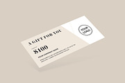 Gift Certificate Template, a Card Template by Amit Debnath (Thumbnail 2 of 6)