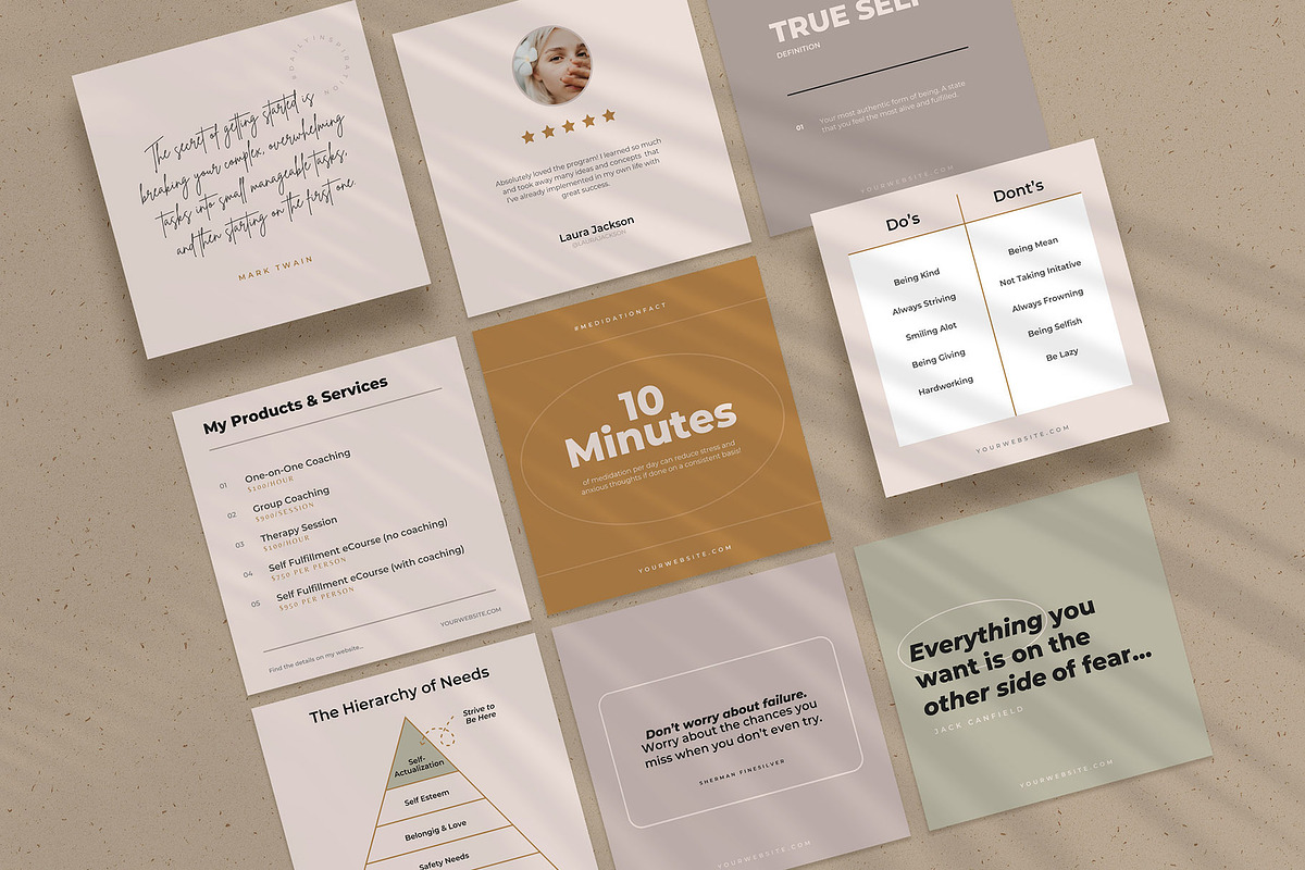 Coaching Social Media Templates, a Social Media Template by AndrewPixel (Photo 7 of 15)