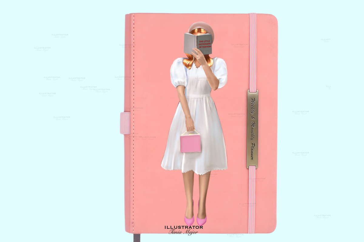 Fashionable women clipart, an Illustration by MajorArtTm (Photo 5 of 5)