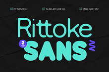 Rittoke - Sans Serif Duo Font