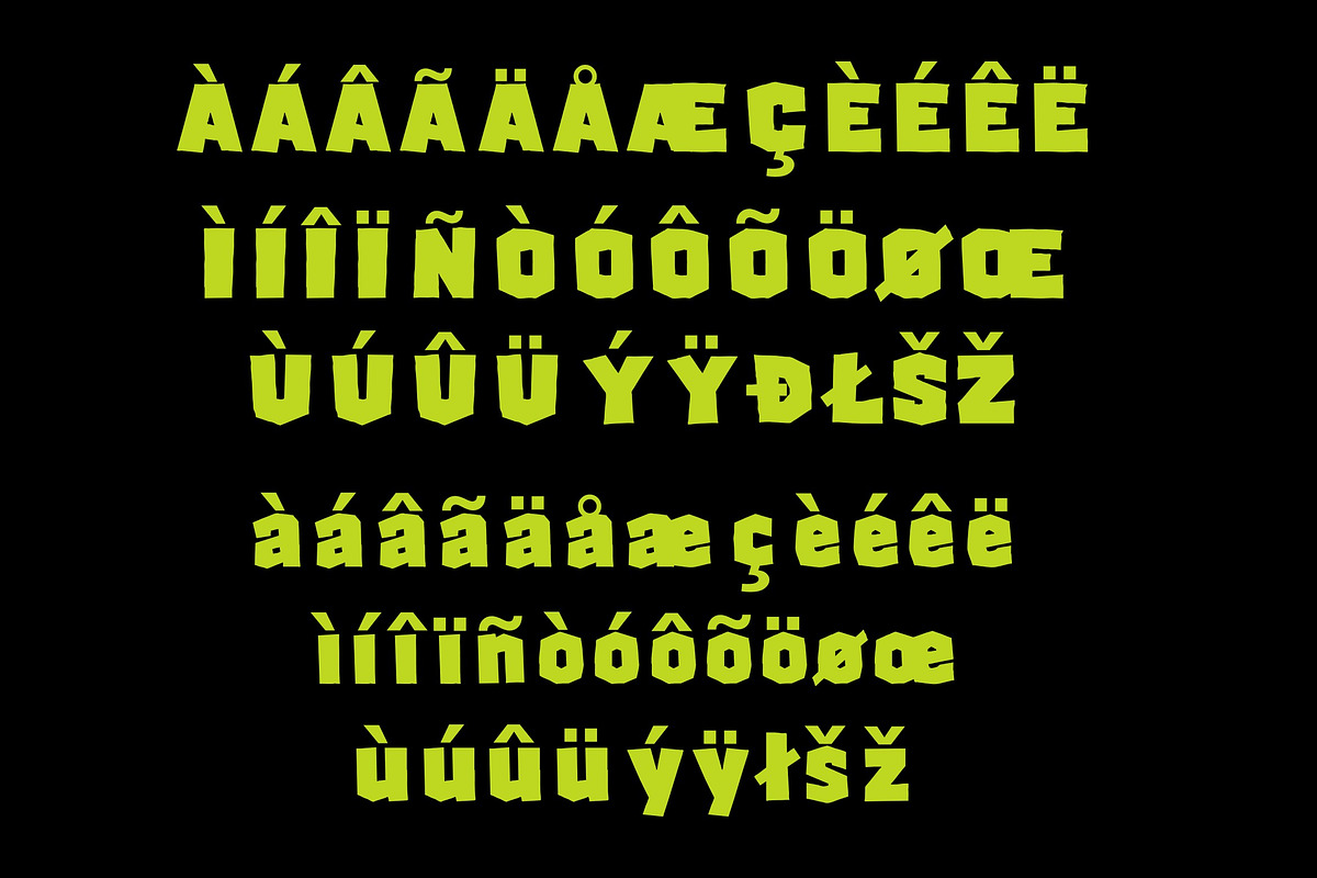 Paper Brutal, a Handwritten Font by Art StoreID (Photo 7 of 8)