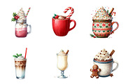 Christmas Drinks Clipart, an Illustration by Design Market (Thumbnail 4 of 5)