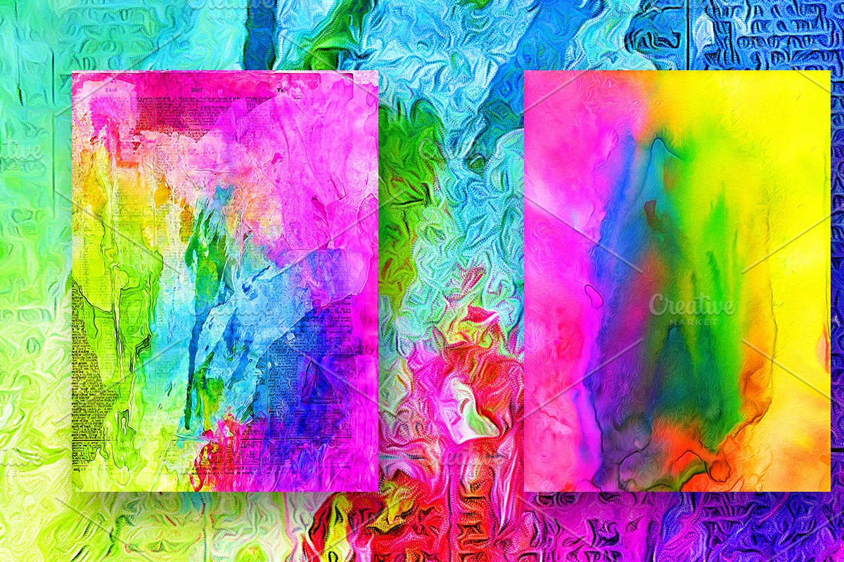 Mixed Media Backgrounds + Bonus!, a Texture Graphic by TheUrbanLine (Photo 13 of 17)