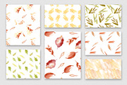 Autumn flowers watercolor clipart, an Illustration by Kate Lanbina (Thumbnail 20 of 22)