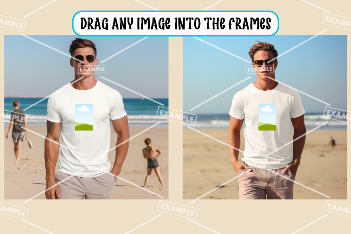 Mens T-Shirt Product Mockup Bundle, an Apparel Mockup by Jay Major Designs (Photo 6 of 11)