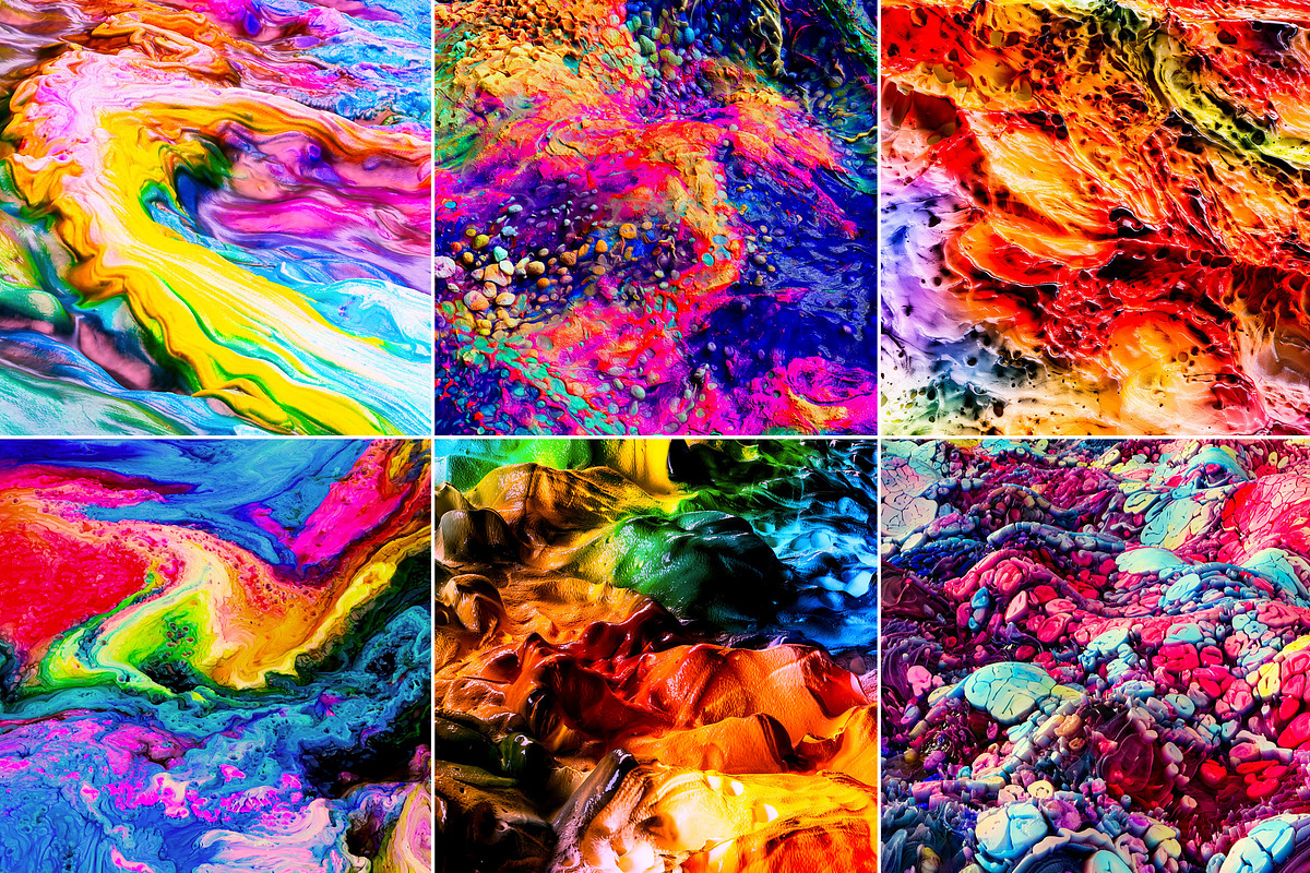 Materialize–Displaced Paint Textures, a Texture Graphic by Chroma Supply (Photo 10 of 12)